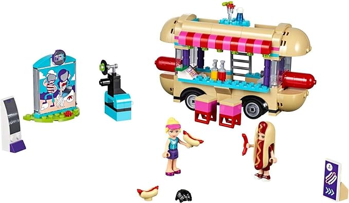 LEGO 41129 Friends Amusement Park Hot Dog Van Construction Set - Multi-Coloured