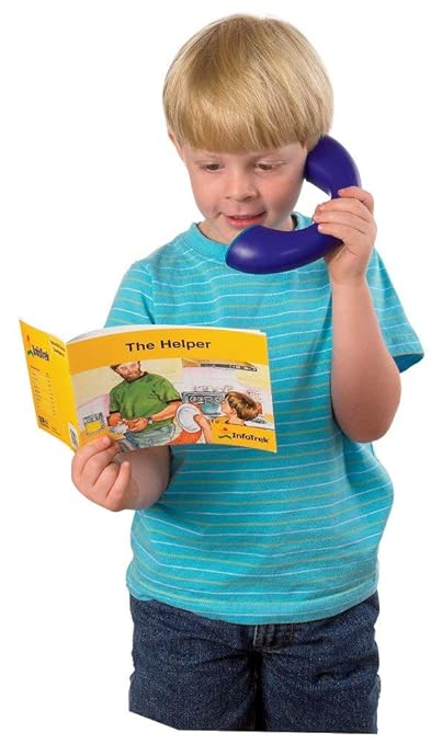 hand2mind Phoneme Phone, Speech Therapy Toys, Autism Learning Materials, Toddler Speech Development Toys, Dyslexia Tools for Kids, Phonemic Awareness, ESL Teaching Materials, Reading Phones
