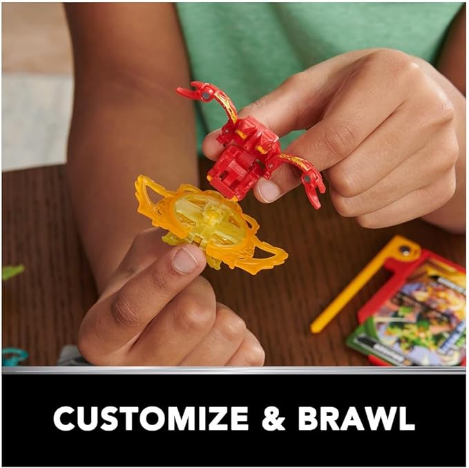 Bakugan, Special Attack Dragonoid, Spinning Collectible, Customizable Action Figure and Trading Cards, Kids Toys for Boys and Girls 6 and up