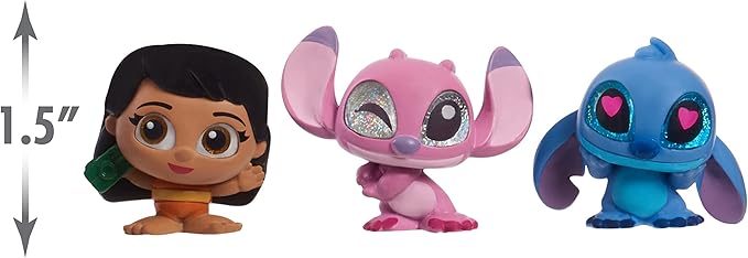 Disney Doorables Stitch Collection Peek, Easter Basket Stuffers, Officially Licensed Kids Toys for Ages 5 Up, Gifts and Presents by Just Play
