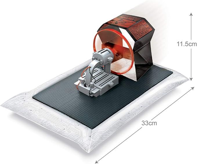 4M Hover Racer Science Kit, DIY Mechanical Engineering Airboat - STEM Toys Educational Gift for Kids & Teens, Girls & Boys