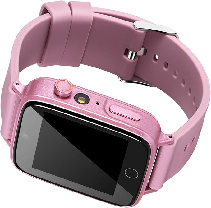 Kids Smart Watch with Camera, 26 Puzzle Games & 104 Learning Cards - 1.54 Touch Screen, Pedometer, Music Player - Gift for Boys and Girls