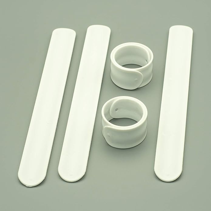 Wholesale Silicone Rubbber Slap Bracelets,Soft & Safe for Party Favors,Rolling Holder,Funny&Durable,Customize & Reuse!