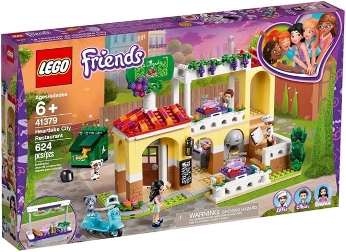 LEGO Friends Heartlake City Restaurant 41379 Restaurant Playset (624 Pieces)