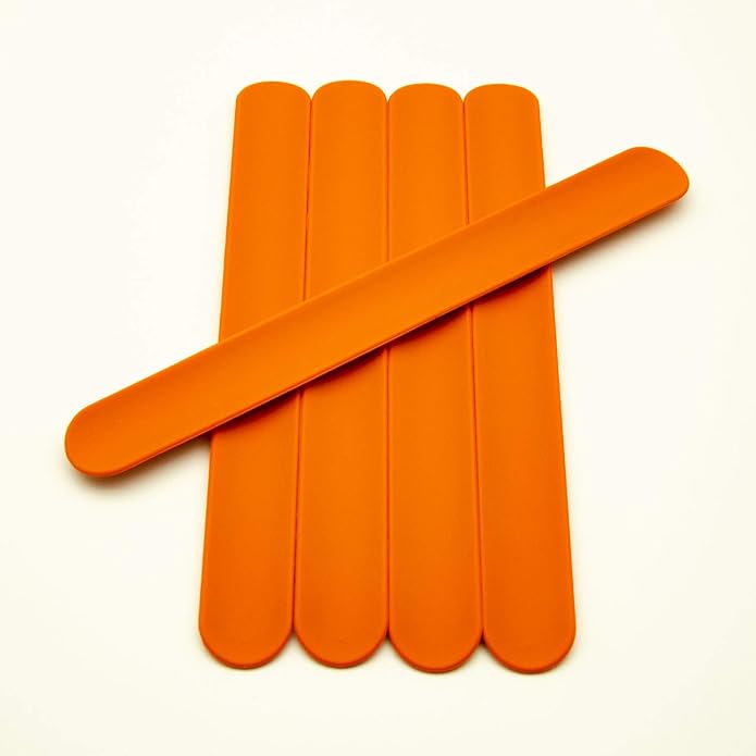 Wholesale Silicone Rubbber Slap Bracelets,Soft & Safe for Party Favors,Rolling Holder,Funny&Durable,Customize & Reuse!