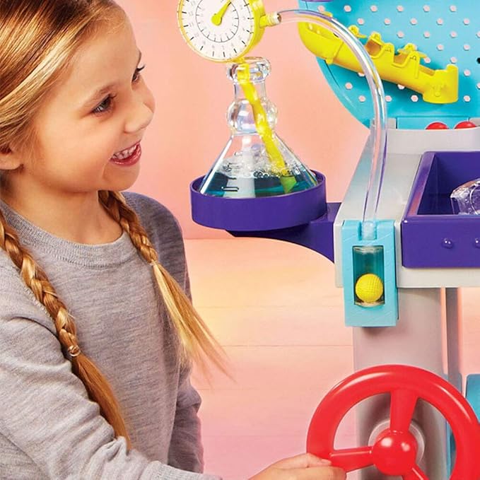 Little Tikes STEM Jr. Wonder Lab Toy with Experiments for kids Multicolor, 28.00 L x 16.00 W x 33.50 H Inches