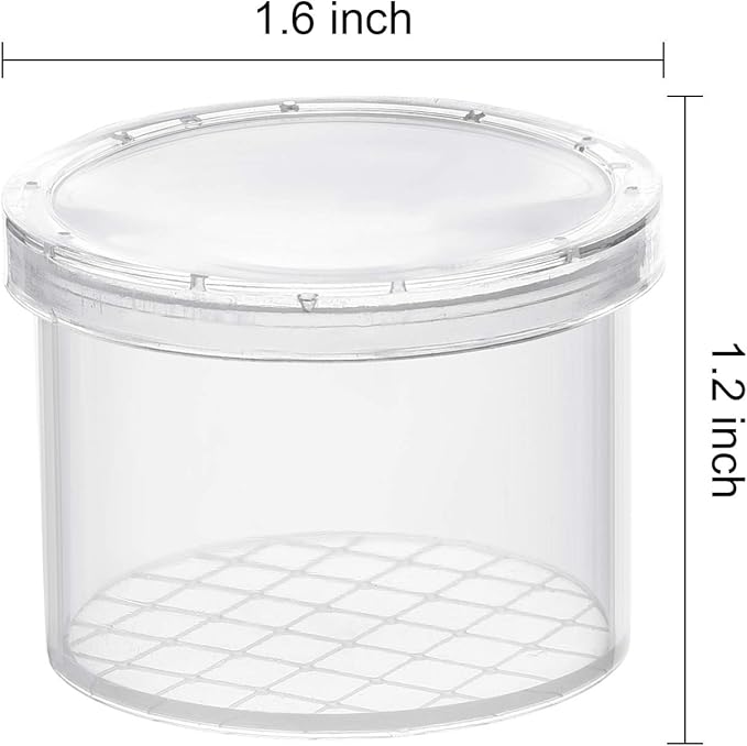 Coopay 120 Pieces Bug Viewer Critter Insect Cage Magnifying Insect Box Bug Magnifier Container Bug Catcher Cage, Science Nature Exploration Tools