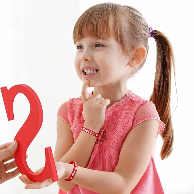 ceiba tree John 3:16 Cards with Bracelets Valentine’s Day Crafts for Kids Gift Valentine Classroom Exchange Party Favor VBS