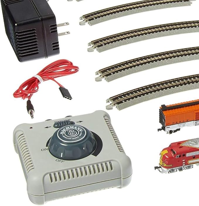 Bachmann Trains - Super Chief Ready To Run Electric Train Set - N Scale