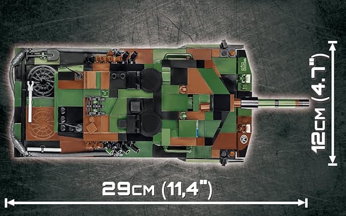 COBI Armed Forces Leopard 2A5 TVM German prototype tank