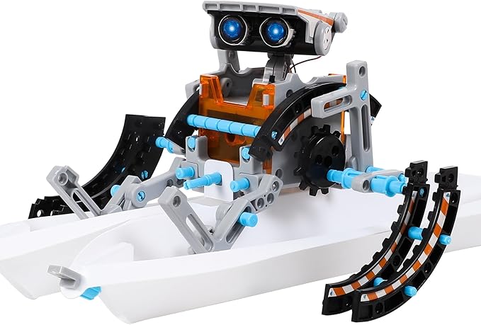 Lucky Doug Toys for Ages 8-13, 12-in-1 STEM Solar Robot Kit Toys Gifts for Kids 8 9 10 11 12 13 Years Old, Educational Building Science Experiment Set Birthday for Kids Boys Girls