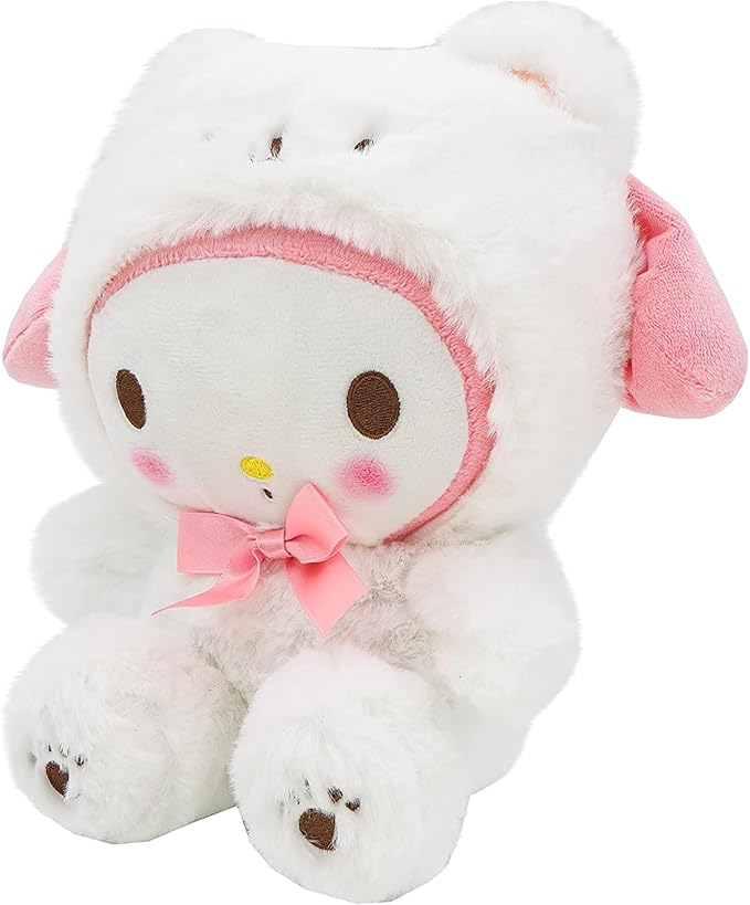 Cartoon Kawaii White Bear Cross-Dressing Series Plush,Soft Plush Doll Cute Soft Toys, Plush Pillow Stuffed Animals Toy Birthday Gifts for Girls Kids (B)
