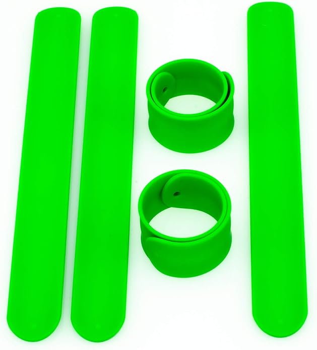 Wholesale Silicone Rubbber Slap Bracelets,Soft & Safe for Party Favors,Rolling Holder,Funny&Durable,Customize & Reuse!