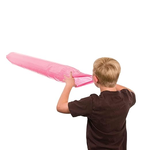 Steve Spangler Science WINDBAGS, 4 Pack – Blows Up in 1 Breath – STEM Activity for Kids – Easier to Inflate Than Regular Balloons – DIY Science Toy for Ages 6 and Up – for Classroom and Home Use