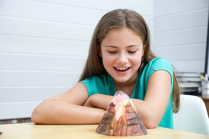 4M KidzLabs Volcano Making Kit, DIY Science Kit STEM, For Boys & Girls Ages 8+