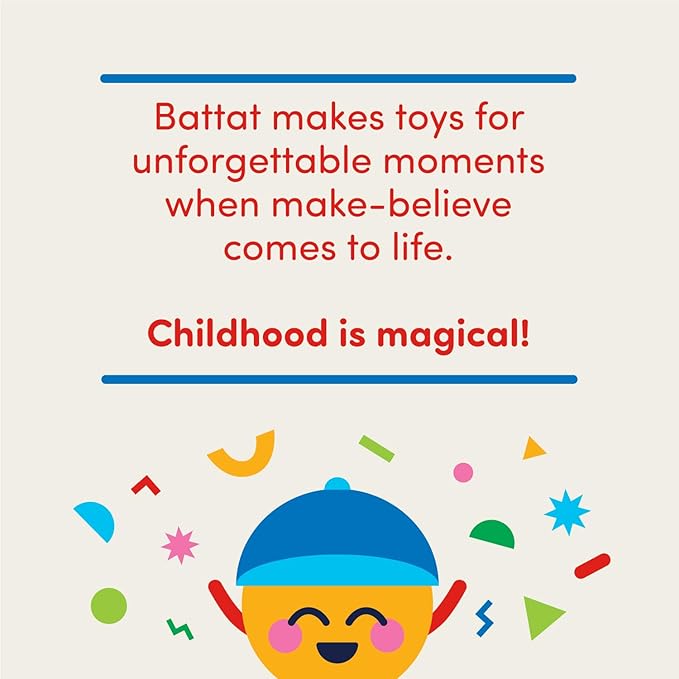 Battat – Activity Cube with Farm Theme – Educational Wooden Toys for Toddlers and Kids – 1 Year +