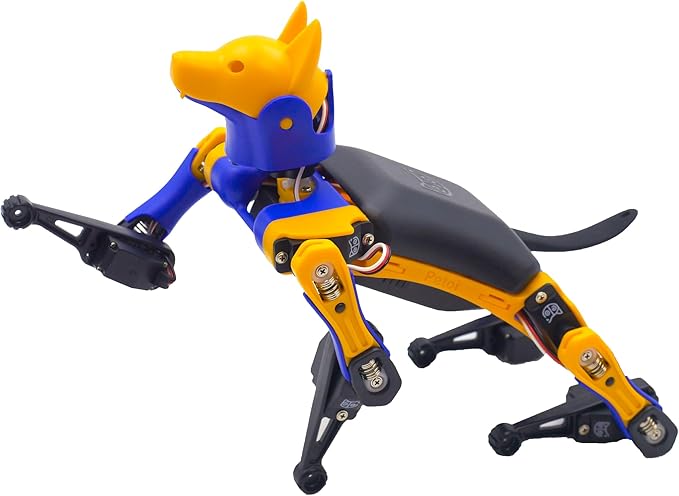 Bittle Robot Dog Kit(Construction) | Coding Smart Robot Pet, Quadruped Robot Kit for STEM & Robotics Education | Programmable Open Source, App Control IoT Robot for Engineers, Geeks, & Students