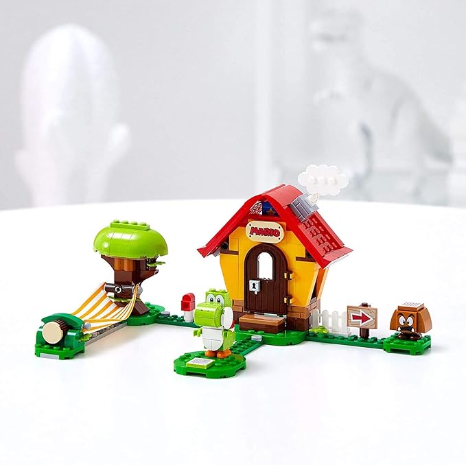 LEGO 71367 Super Mario House & Yoshi Expansion Set Buildable Toy Game, Gifts for Girls & Boys Age 6 Plus Years Old with Yoshi and Goomba Figures