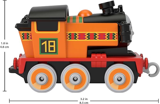 Thomas & Friends Toy Train Diecast Metal Engine 8cm Push-Along Vehicle - Nia