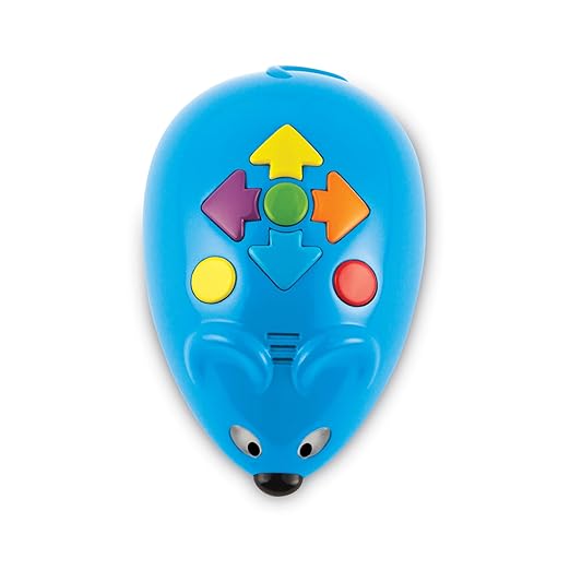 Learning Resources Code & Go Robot Mouse Activity Set, Screen-Free Early Coding Toy for Kids, Interactive STEM Coding Pet,Back to School,Ages 4+,83 Pieces