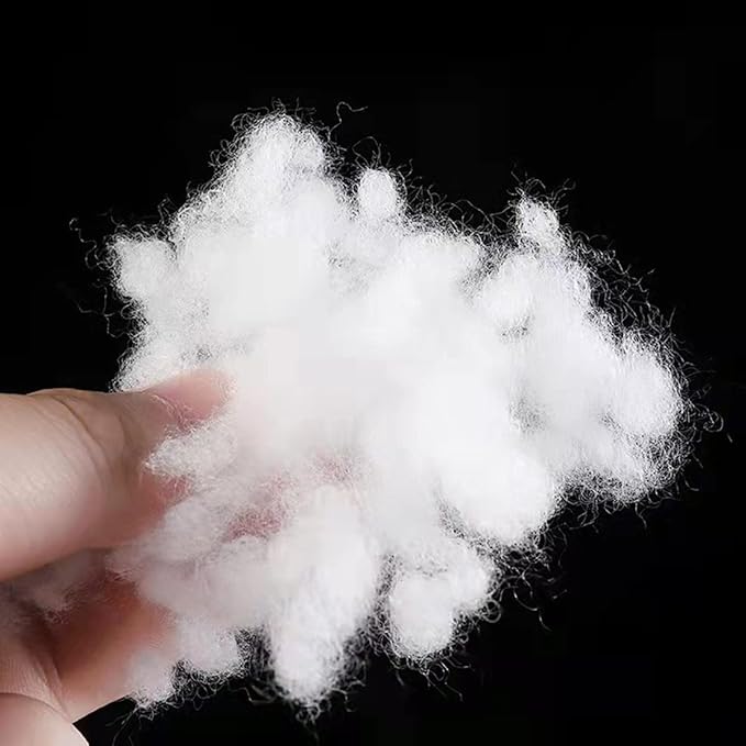 Asuprui Pouf Filler PP Cotton Footstool Filler Pouf Stuffing Pouf Insert Pouf Ottoman Filler Bean Bag Filler 20x20x12 Inches Round Poof Filler