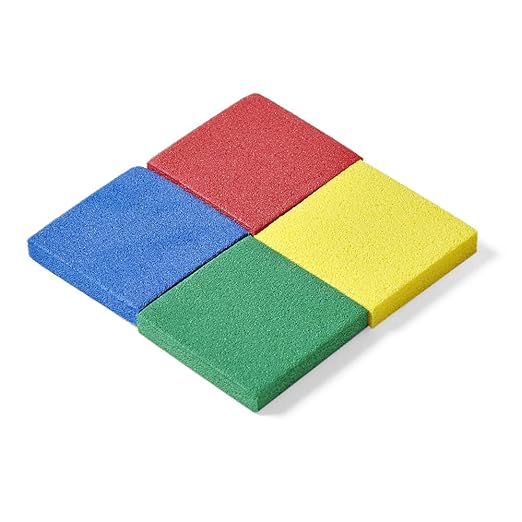 hand2mind Foam Square Color Tiles, Color Sorting, Math Counters for Kids, Counting Manipulatives, Colored Foam Squares, Math Manipulatives, Bingo Chips, Game Tokens, Tiles Learning (Set of 400)
