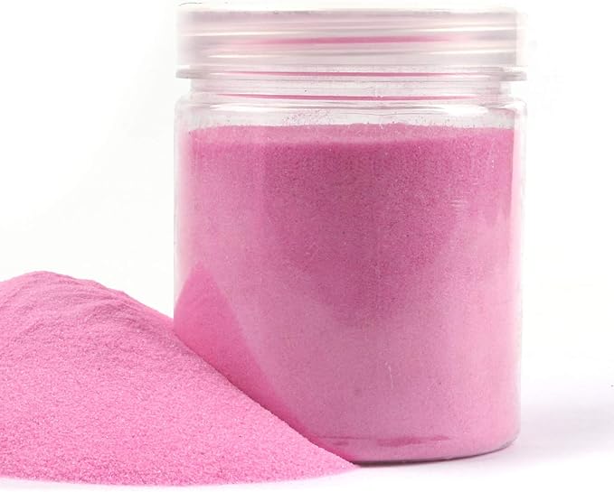 Shiny Stone Colorful Sand,Rainbow Sand,Art Sand,Colored Sand,Craft Sand,Decorative Wedding Vibrant Sand, 40 Colors 250g/0.55lb/8.81oz