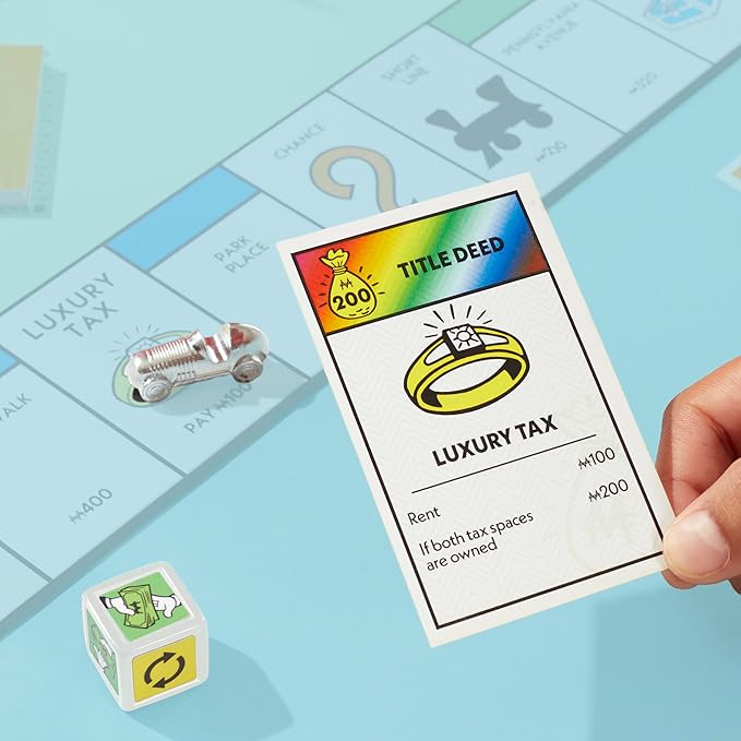 Monopoly Buy Everything Expansion | Add More Fun to Classic Monopoly Game and Play Faster | Ages 8+ | 2-6 Players | 40 Mins. | Family Board Games