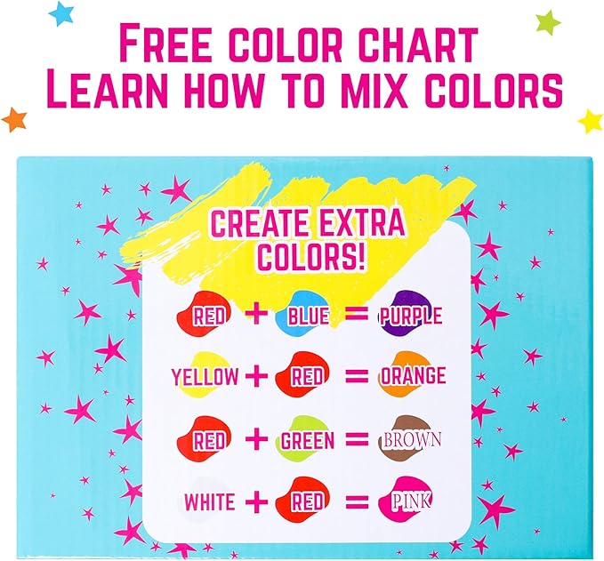 GirlZone Paint Your Own Unicorn Piggy Bank for Girls, Paint a Cute Unicorn with Cool Metallic Paints, Great Craft Kit for Kids and Fun Gift Idea