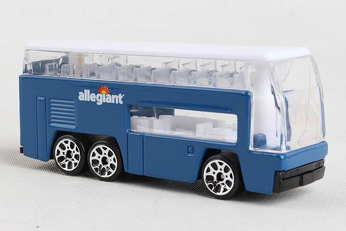Daron Allegiant Air Airport Playset with Die-Cast Metal Model Airplane with Plastic Parts, Cars and Transportation Toys for Kids Ages 3+