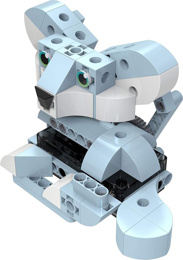 Thames & Kosmos Kids First: Robot Safari - Introduction to Motorized Machines Science Experiment Kit for Ages 5 to 7, Build 8 Robotic Animals Including A Unicorn, Llama, Narwhal & More