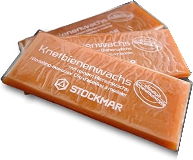 STOCKMAR Bundle Modeling Beeswax - 3 Pieces Natural Color - Waldorf Wax