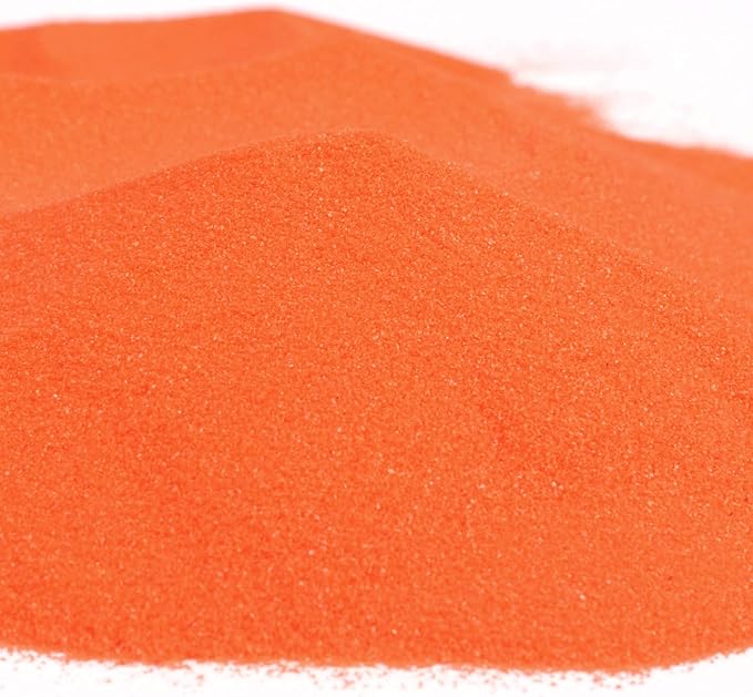 Shiny Stone Colorful Sand,Rainbow Sand,Art Sand,Colored Sand,Craft Sand,Decorative Wedding Vibrant Sand,250g/0.55lb/8.81oz for Kids Creativity Wedding Succulent Terrarium Vase (Nacarat)