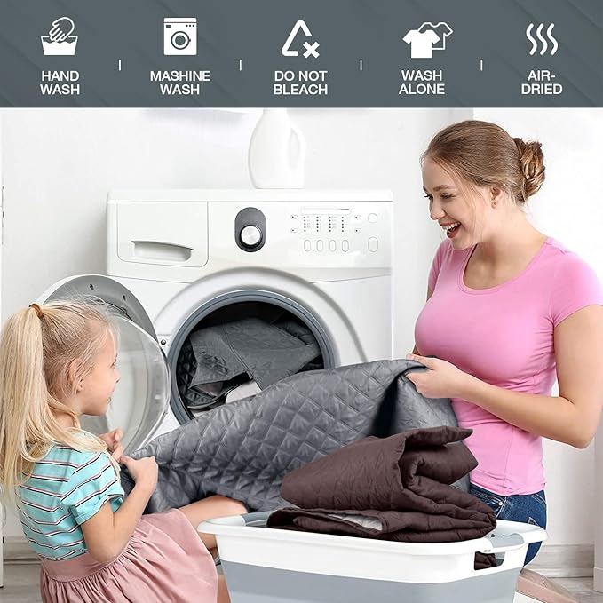 TAOCOCO Anti-Slip Recliner Sofa Cover Couch Covers for Leather Recliner Sofa, Pet Cover for Recliner Sofa, Washable Reclining Furniture Protector with Elastic Straps(3 Seater, Dark Grey)