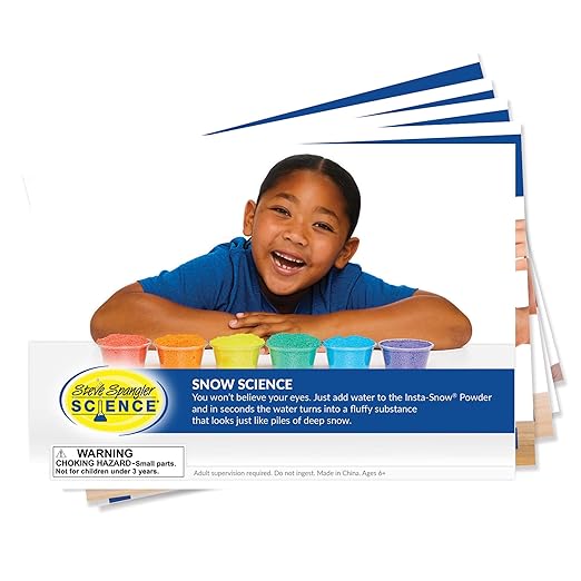 Steve Spangler Science: Snow Science STEM Kit - Winter Science Experiments for Kids