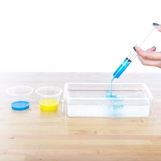 Steve Spangler Science String Slime Starter Kit, Includes Blue and Yellow (3.4 oz. Each) – DIY Slime Science Experiment Kit for Kids, Explore and Teach Science of Polymers, Exciting STEM Activity