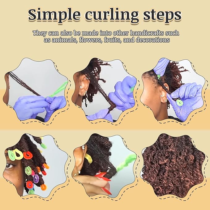 Zlulary 600 PCS Pipe Cleaners, Black Pipe Cleaners for Hair, Pipe Cleaner Crafts Fluff Fuzzy Stick Pipe Cleaners Bulk for Wig Weaving DIY Halloween Decorations
