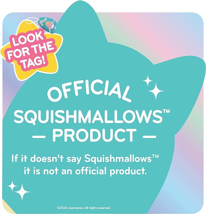 Squishmallows 10-Inch Baptise The Macaw - Official Jazwares Plush - Collectible Soft & Squishy Bird Stuffed Animal Toy - Gift for Kids, Girls & Boys