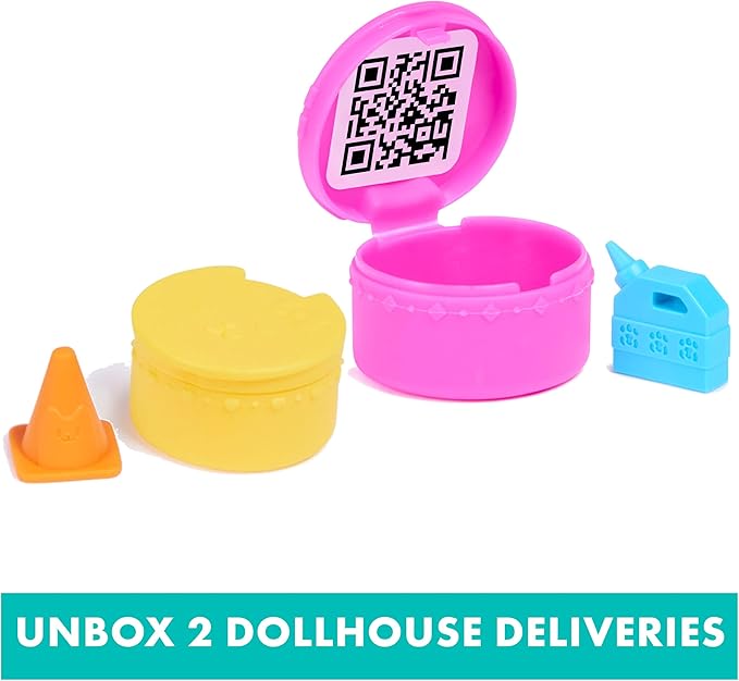 Gabby's Dollhouse, Carlita Purr-ific Play Room with Carlita Toy Car, Accessories, Furniture and Dollhouse Deliveries, Kids Toys for Ages 3 and up