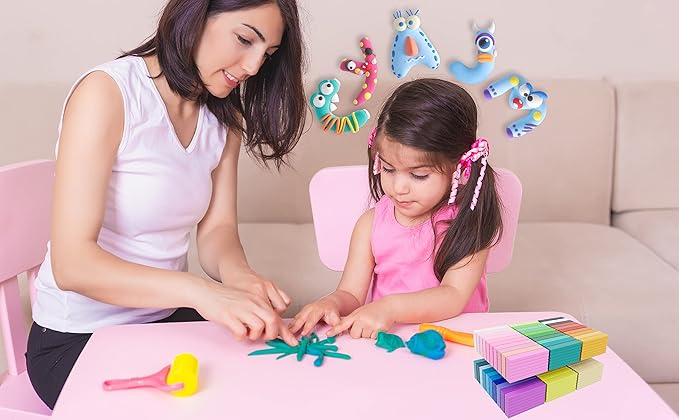 Polymer Clay 72 Colors,Large Sculpting Clay Modeling Clay Model Baking Clay,Sculpting Tools and Accessories Teaching is a Holiday Clay for Kids, Adults,Beginners…
