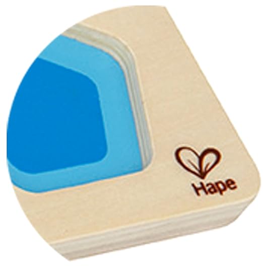 Hape Wooden Shape Sorter Toys | Montessori Educational Learning Toys for Preschoolers Ages 1 Years & Up