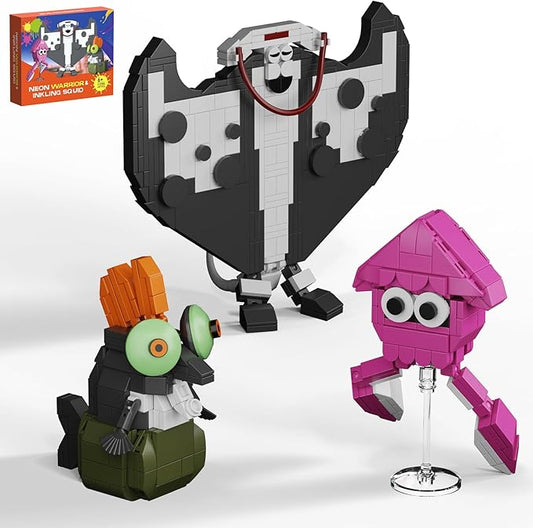 Game Cartoon Building Sets, Figure Building Blocks Kits Compatible with Lego, Stable Lovely Building Model Creative Idea Gift for Boys Teens Kids 8+ (497 Pieces)