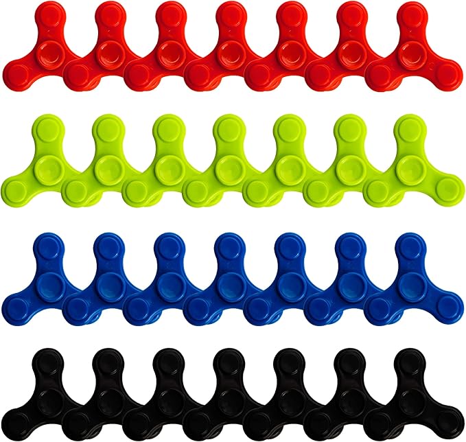 JOYIN 28 Packs Valentines Cards with Fidget Spinner, Stress Relief Hand Finger Spinner Fidget Toy for Valentine’s Day Kids School Classroom Prizes, Gift Exchange,Party Favor Exchange Gift Rewards