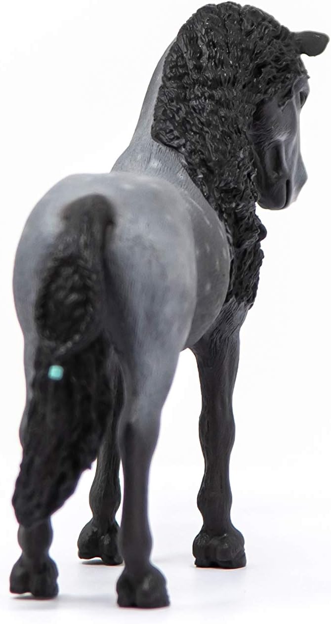 Schleich Horse Club Pura Raza Española Stallion Mare Figurine - Detailed Horse Toy with Dappled Gray Coat, Durable for Education and Imaginative Play for Boys and Girls, Gift for Kids Ages 5+