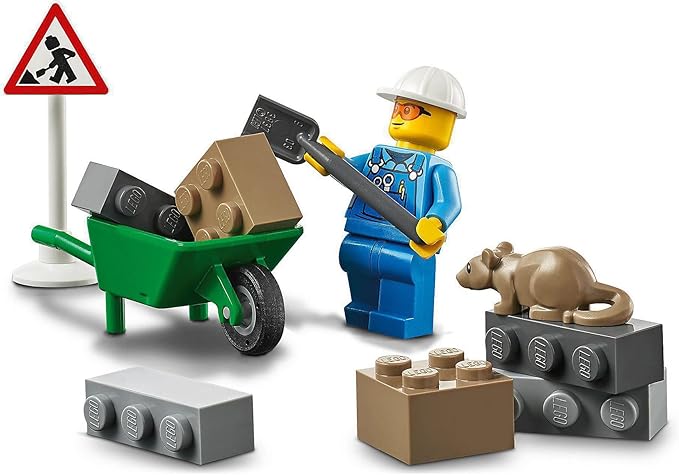 LEGO 60284 City Great Vehicles Highway Construction Vehicle