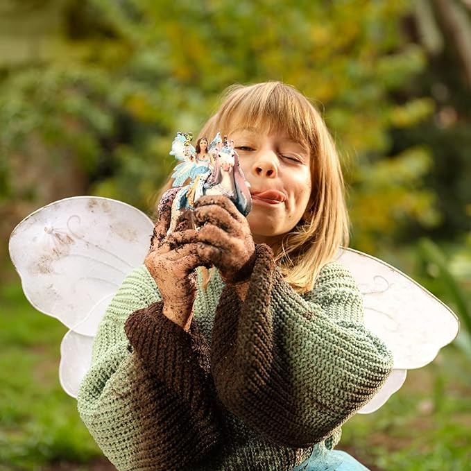 Schleich bayala Fairy Princess Eyela with Sparkly Unicorn Toy from The Princess and the Movie for Kids Ages 5-12