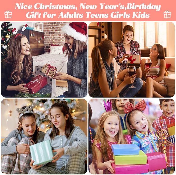 Sofier Bangles Bracelet Making Kit DIY Jewelry Making Kit and Supplies Expandable Charm Bracelets Gift Box Toy Art Craft Gift for Girl Teen Women Adult Halloween Christmas Party