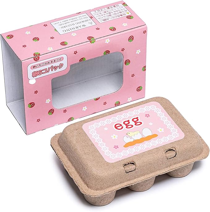 Sportsvoutdoors 6PCS Egg Kitchen Toys, Wooden Toy Food, Kids Play Food Cooking DIY Kitchen Pretend Play Food Set, Easter Eggs