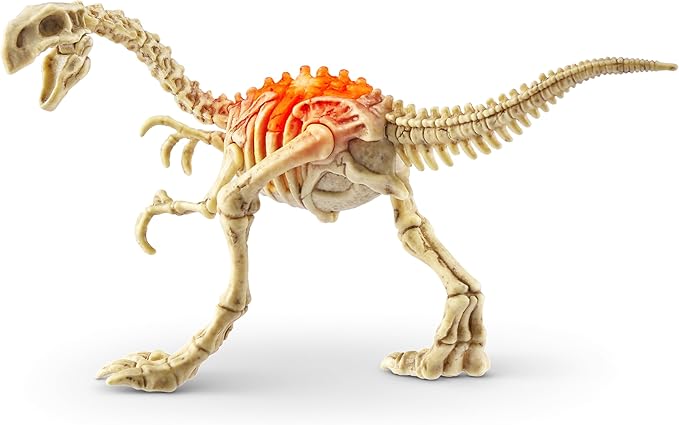Robo Alive Mini Dino Fossil Find (2 Pack, Gigantoraptor & Stegosaurus) by ZURU Boys 5+ Dig and Discover, STEM, Excavate Prehistoric Fossils, Educational Toys, Great Science Kit Gift for Girls and Boy