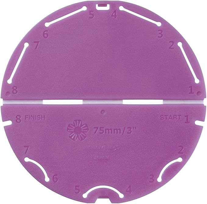 Clover 8487 Kanzashi Flower Maker Orchid Petal, Large, 8.5 x 4.5 x 0.25